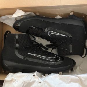 Huarache Baseball Cleats - Black/White